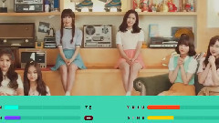 GFriend - Navillera 成員歌詞分配時長統計