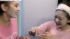 連線朋友 相互卸妝 Somi Cut
