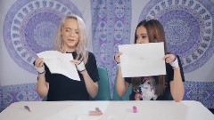Megan Nicole & Madilyn Bailey 無大拇指挑戰