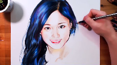 瑜的極速畫像 Drawing tzuyu