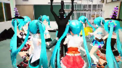 面對這么多的三媽初音(*@ο@*) 哇～