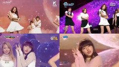 EXY,程瀟,夏天,俞延靜,宇宙少女 - 是秘密啊(Secret) 四合一現場混合版