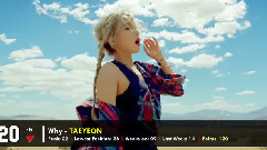 韓國歌曲外網投票排行榜TOP20 CUT