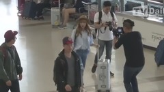 Tvdaily 妮可VS全慧彬 郁郁蔥蔥的機場時裝