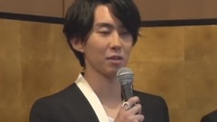 アジアンテーストなスリット入りワンピで背中もチラリ 舞臺「あずみ~戦國編」公演成功祈願?製作発表會1