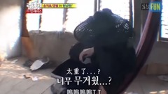 Running Man - 盜賊頭目智孝太重了