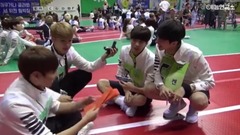 MBCentertain更新:場內小游戲偶像運動會 防彈少年團&VIXX