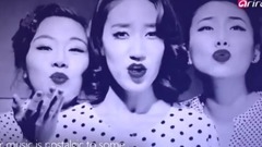 Arirang TV K Ep4韓國50`60年代 Onstage girls group  -The Barberettes cover演繹