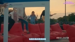 濟州島的藍夜