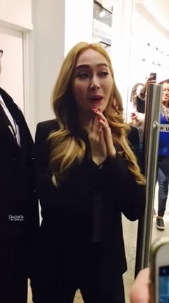 鄭秀妍20161201 Jessica品牌 Blanc & Eclare 紐約SOHO旗艦開幕