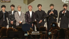 2016MAMA 紅毯&采訪防彈少年團cut 16/12/02