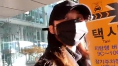 仁川機場回國視頻一則