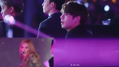 田柾國臺下觀看BLACKPINK表演