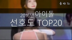 蓋洛普:2016最受韓國年輕人歡迎愛豆Top20