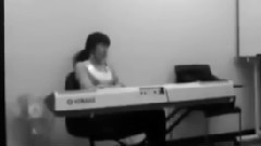 孝敏臺下練習音樂劇