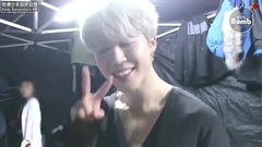 [BTSBAR 中字][BANGTAN BOMB] Jimin開場秀舞臺 @SBS歌謠大賞
