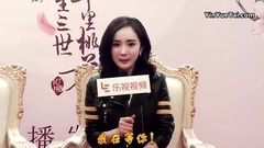 三生三世十里桃花白淺楊冪在樂視等你倒計時1天