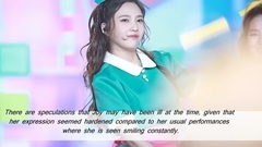 Joy Nearly Injures Herself 在Rookie"表演期間