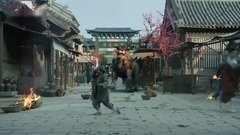 夜華大戰金猊獸 紅蓮業火誤傷身