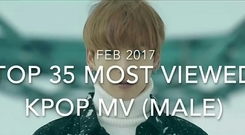 BigBang,SHINee,EXO,防彈少年團,GOT7 - 2017男團YouTube播放量排行Top35