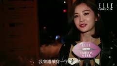 蔡卓妍皮革造型亮相Coach時裝秀