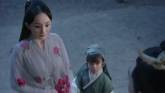 what?好慘的娘倆 夜華不在家的日子吃枇杷度日