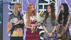 BLACKPINK - 音源部門8月年度歌手 - 第六屆GAON Chart頒獎禮現場版17/02/22