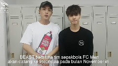 SHCup2016 - BEAST尹斗俊李起光 問候Message