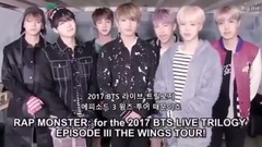 POWERHOUSE更新:THE WINGS世界巡演防彈少年團向美國粉絲們問候