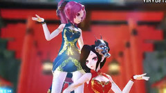 王者榮耀-花木蘭x荊軻MMD