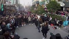 如果變成現實 弘大公交車站宣傳