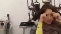 恩靜Instagram直播-美發造型中