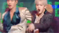 Monsta x beautiful打歌舞臺9場混剪