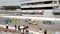 中國超級跑車錦標賽ChinaGT北京站韓庚比賽中