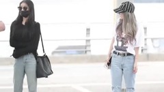 居麗 & 孝敏 & 智妍 仁川機場去臺灣