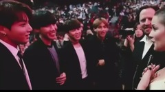 BillboardMusicAwards 后臺防彈少年團片花cut