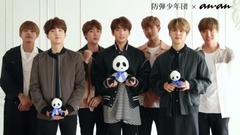Magazinehousemovie 首次登場anan封面防彈少年團問候影像