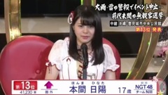 第9回AKB48選拔總選舉—13名 本間日陽