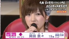 第9回AKB48選拔總選舉—9名 岡田奈奈