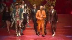 米蘭時裝周杜嘉班納男裝秀領銜閉幕