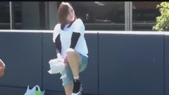 樸孝敏棒球投球練習