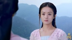 電視劇<楚喬傳>精彩片段之趙麗穎掉落懸崖,掉崖不死定律又來?!