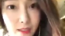 鄭秀妍Jessica ins 直播錄屏
