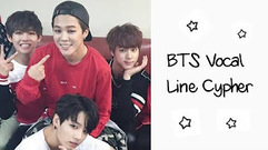 BTS Vocal Line Cypher 防彈少年團Vocal系組rap魂