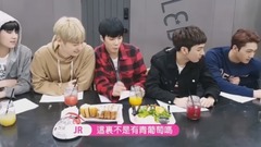 討厭吃番茄的NU'EST JR 鐘炫feat.忙著吃的大哥Aron 中文字幕