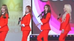 Ahh Oop紅色西服帥氣演出