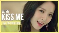 KISS ME 成員歌詞分配時長統計