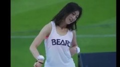 韓國斗山啦啦隊中場熱舞3