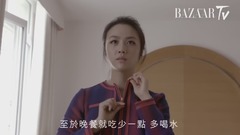 與湯唯在巴黎午后小聚,閑聊生活之日常