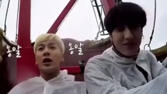 看GOT7段宜恩金有謙等成員玩轉游樂園